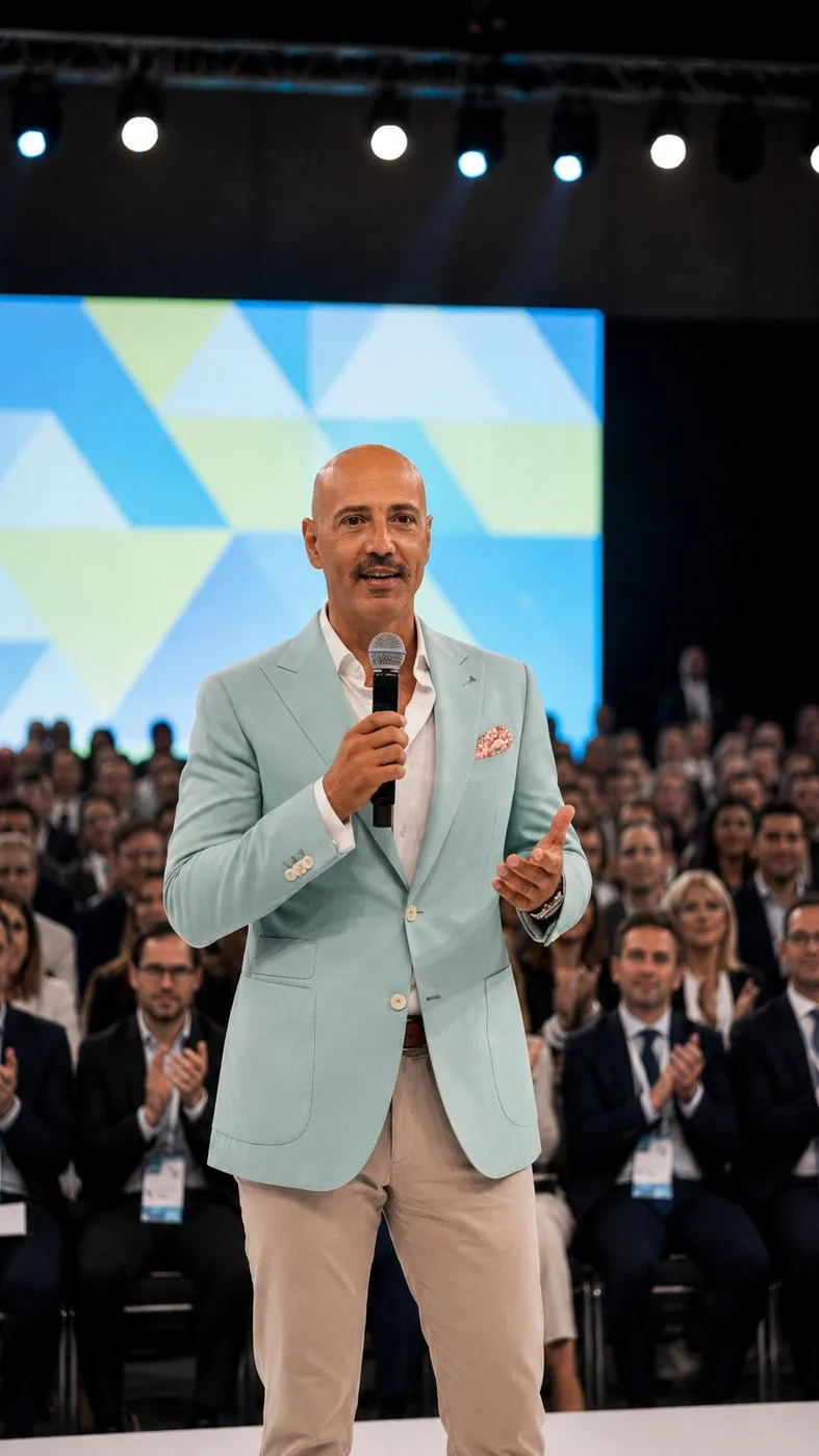 Mauro Giacchetti durante una sessione di coaching con un cliente